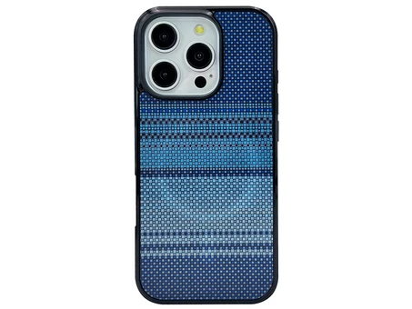 Накладка Gloss Elite Carbonique iPhone 16 Pro Max blue