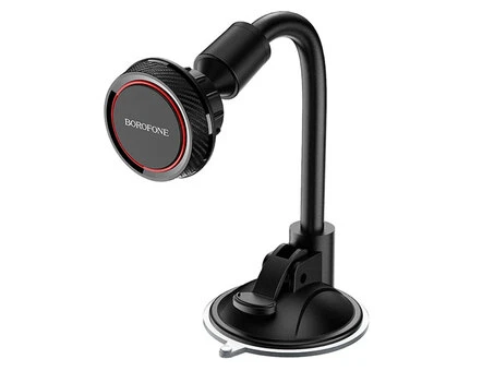 Holder Borofone BH18 Magnetic Jorney carbon fiber pattern durable black