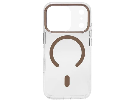 Накладка Berlia Sheen MagSafe iPhone 17 Pro Max brown