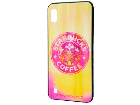 TPU+Glass Monaco A10 pink starbucks