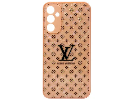 TPU+PC Marlble case Samsung A54 Louis Vuitton pink