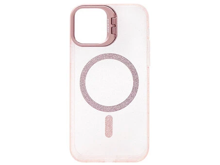 Накладка Crystalshine Bracket Protection MagSafe iPhone 15 pink
