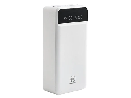 Power Bank MaxCell PJ086 30000 mAh white