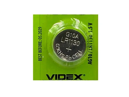 Батарейка VIDEX AG10 LR1130
