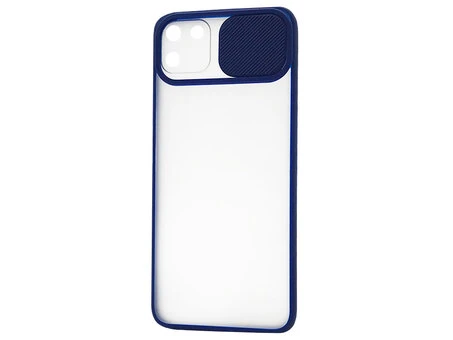 Matte case hide camera Realme C11 blue
