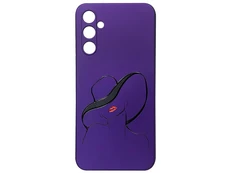 Силікон Case Art Samsung A14 girl in hat
