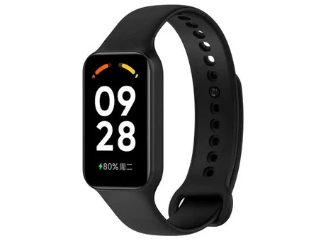Ремінець силікон Mi Band 8 Active black