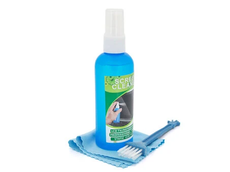 Набір для екранів Travel Спрей 80ml + пензлик + серветка з мікрофібри 14х14cm