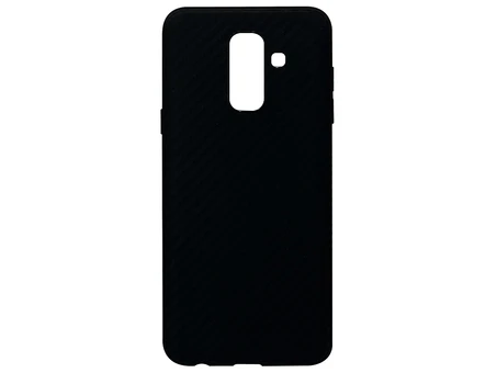 Carbon ultra slim Samsung A6+/J8 black
