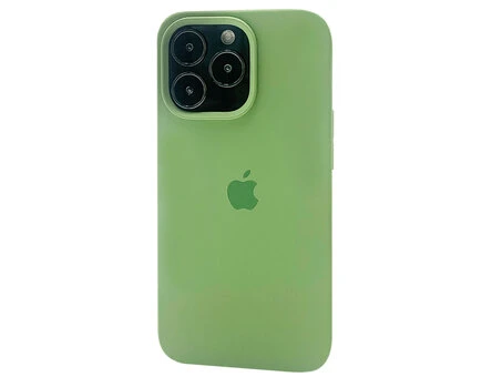 Case soft touch низ iP 13 Pro Max (01) green