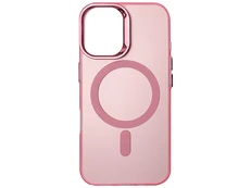 Накладка Magnetic Matte MagSafe iPhone 16 pink