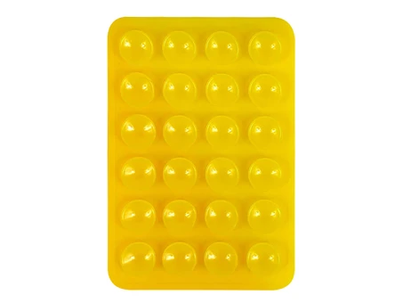 Наліпка на липучках двостороння yellow