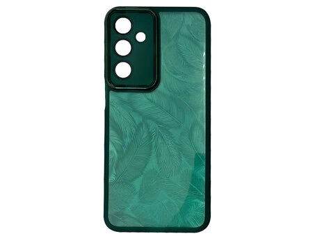 Накладка Feathers Camera Samsung M35 5G green
