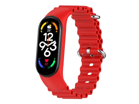 Ocean Band Mi Band 3/4/5/6/7 red