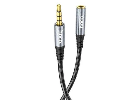 Кабель AUX Hoco UPA20 3.5 to 3.5 (1m) black
