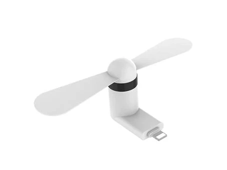 Портативний вентилятор Mobile Lightning white