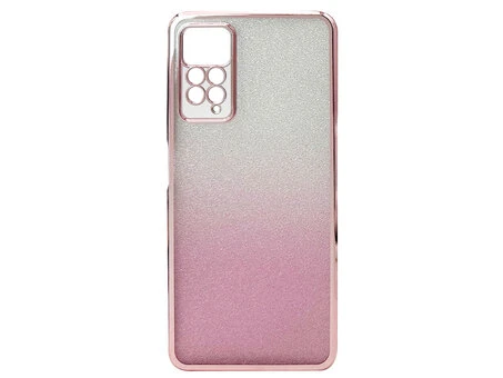Накладка Ombre Glitter Redmi Note 11 Pro/Note 11 Pro 5G/Note 12 Pro розовое золото