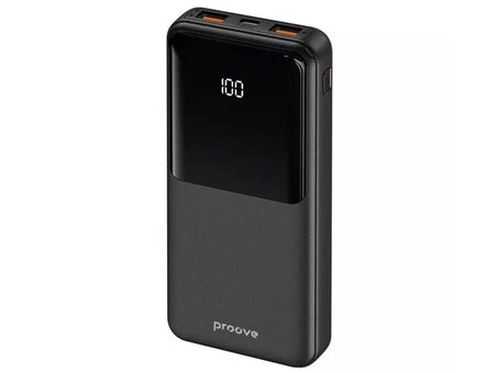 Power Bank Proove Illuminator 10000mAh 22.5W черный