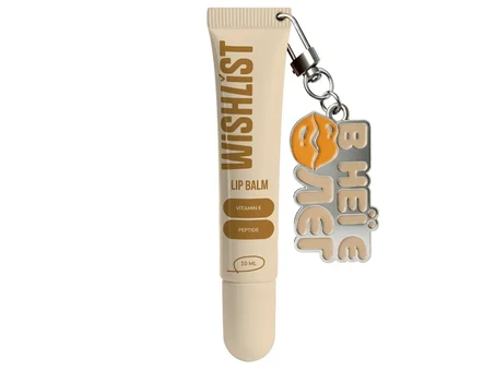 Lip Balm WISHLIST + брелок "В неї є Олєг" blessed honey