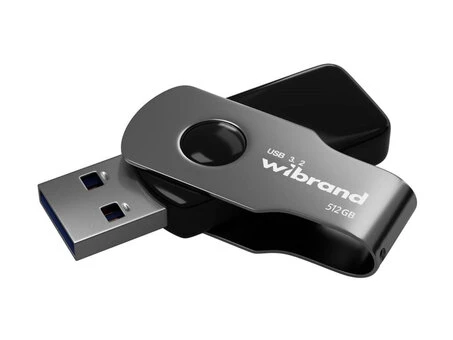 USB Flash 3.2 Wibrand Gen1 Lizard 512GB black
