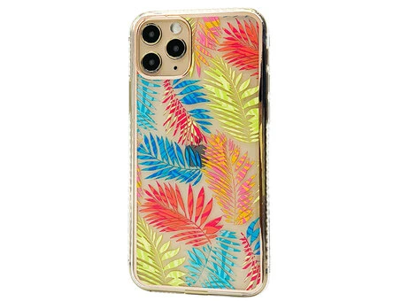 Накладка Flowers Protect iPhone 11 Pro rainbow