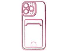 Cosmic Силікон Camera Card Case iPhone 14 Pro Max gold rose
