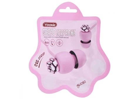 Наушники Yookie YK1080 pink