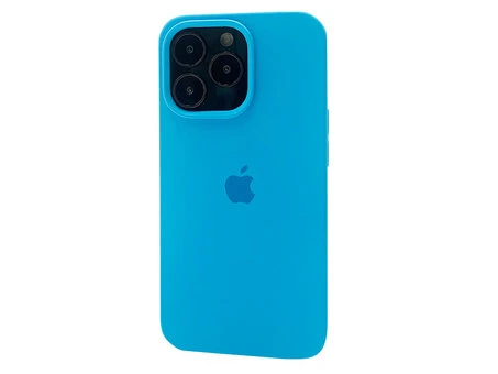 Case soft touch низ iP 13 Pro Max (16) sea blue