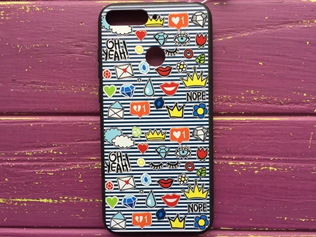 Чехол Pic Y6(18 )/7A Pro Sticker