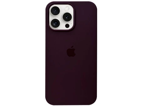 Case soft touch низ iP 15 Pro (67) plum