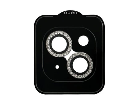 Скло для камери Diamond film iPhone 15/15+ silver