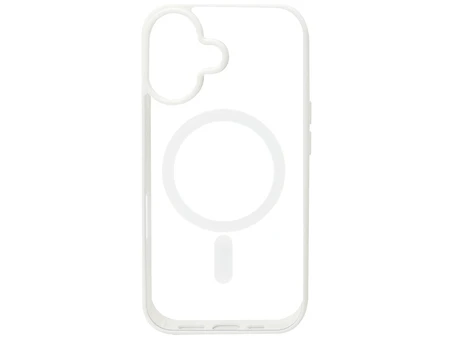 Clear Case MagSafe iPhone 16 white