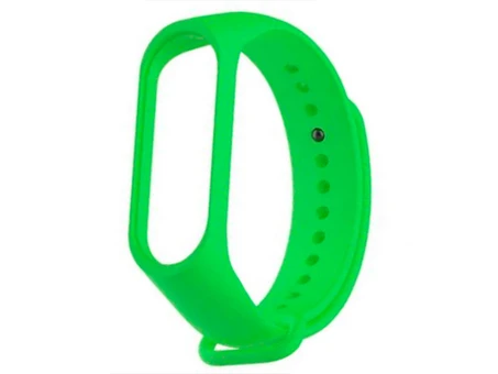 Ремінець силікон Mi Band 5/6 neon green