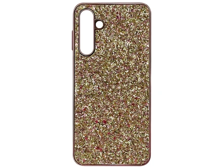Накладка Level Shining Samsung A16 rose gold