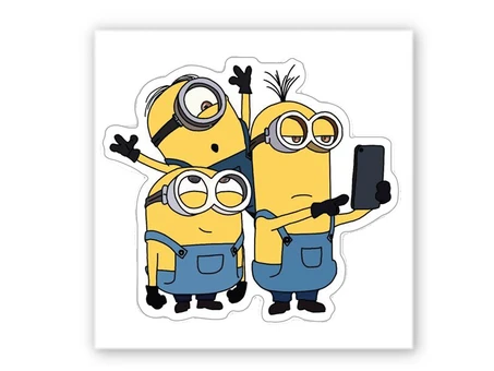 3D стикер Stix Minion x3