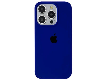 Case soft touch низ iP 15 Pro (40) ultra blue
