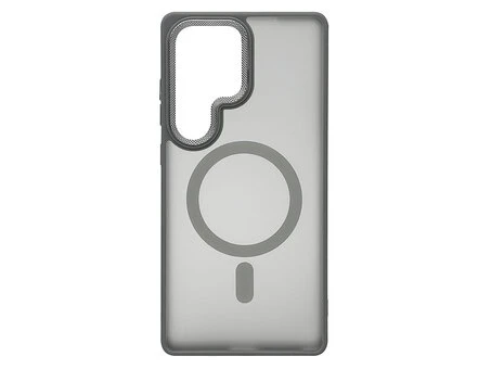 Shadow Matt Metal Buttons Corrugated MagSafe Samsung S25 Ultra gray