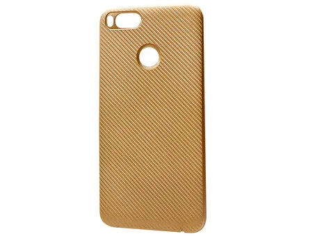 Ультратонкий карбоновый чехол Redmi Mi5X/MiA1 Золотой