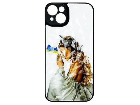 Prisma UA iPhone 14+ Ukrainian with Flag