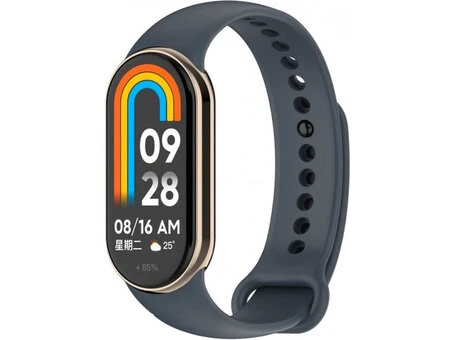 Ремінець силікон Mi Band 8/9/10 dark gray