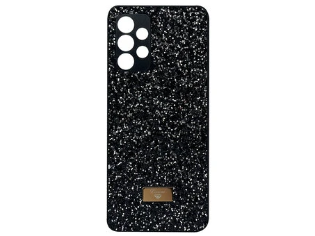 Накладка Level Shining Diamond Samsung A32 black