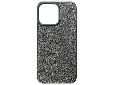 Чохол Swarovski Grainy Diamonds iPhone 14 Pro Max gray