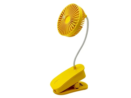 Портативний вентилятор Clip On Fan K7 yellow