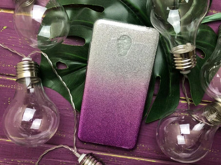 Золотой Дождь Slim Meizu M6 Violet