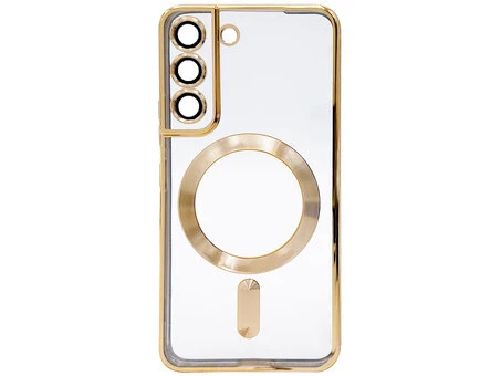 Силікон Cosmic camera CD Magsafe Samsung S22 gold