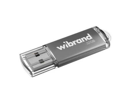 USB Flash 2.0 Wibrand Cougar 32Gb silver