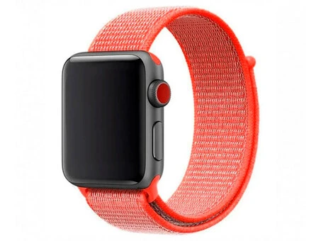 Nylon Sport Loop Apple Watch 42(ser.1-3)/44/45/46/49mm flamingo