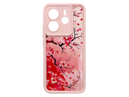 TPU Sakura Camera Redmi Note 14 pink