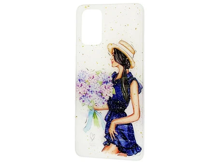 Накладка Confetti Samsung S20+ Blue dress