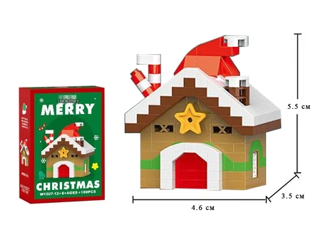 Конструктор фігурка Пікселі CHRISTMAS House